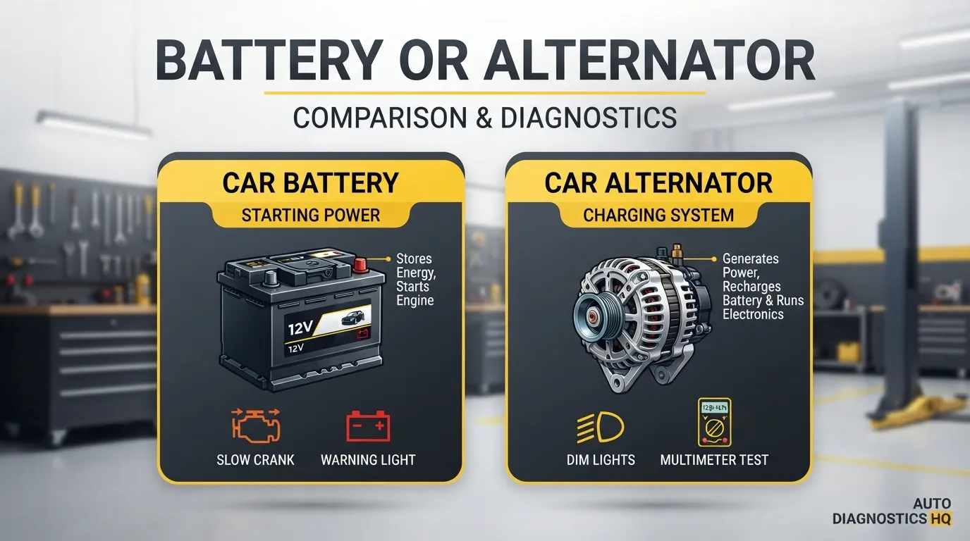 battery or alternator