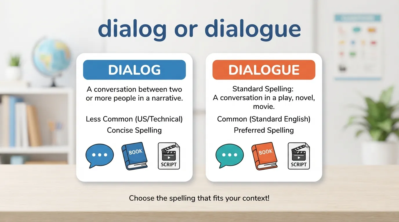 dialog oe dialogue