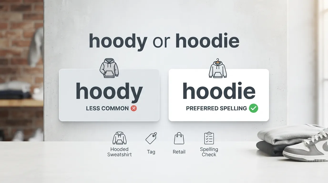 hoody or hoodie
