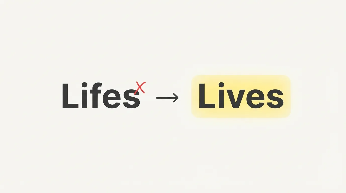 life or lives