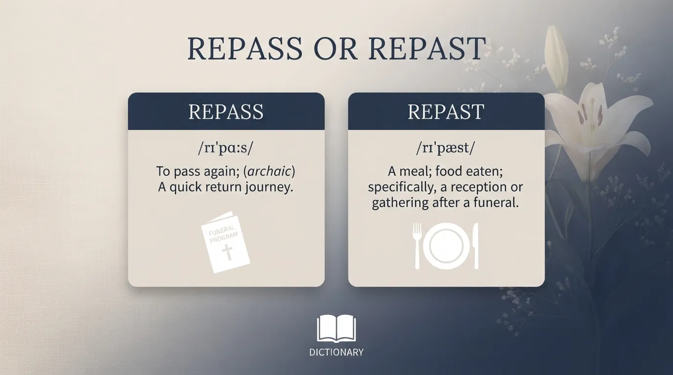 repass or repast