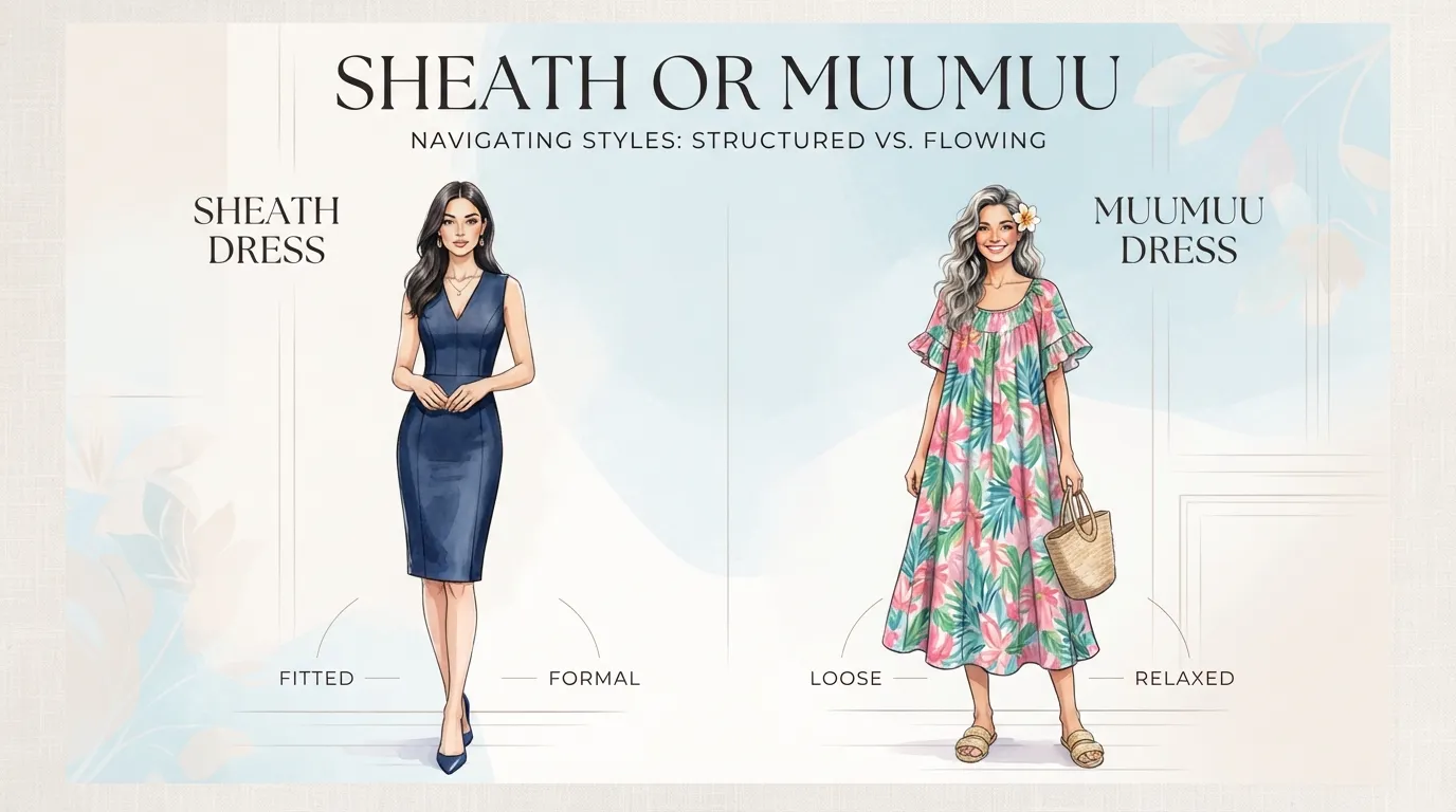 sheath or muumuu