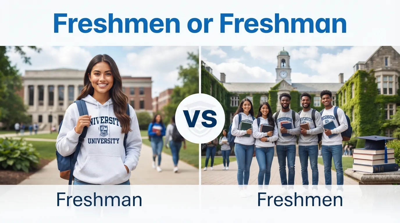 freshmen or freshman