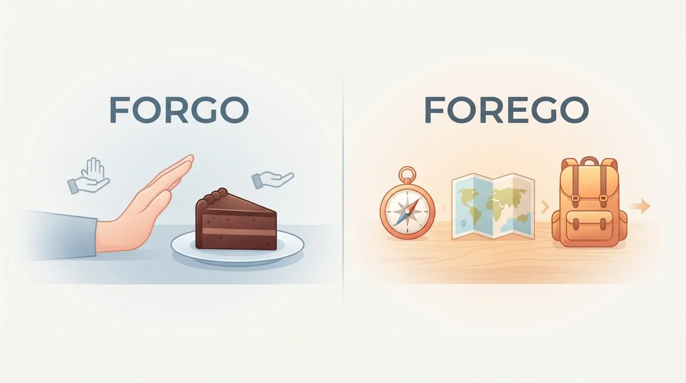 forgo or forego
