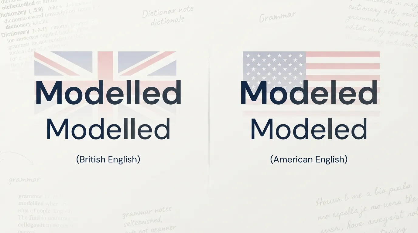 modelled or modeled