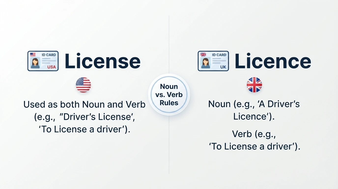 license or licence